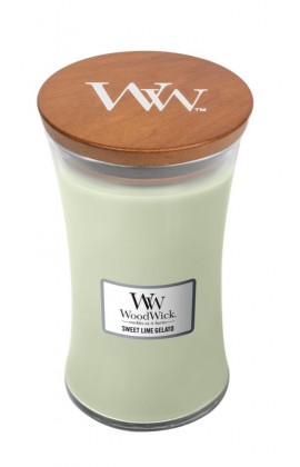 Woodwick Sweet Lime Gelato nagy illatgyertya